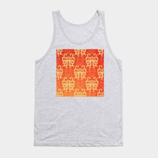 Red Fox Print Tank Top